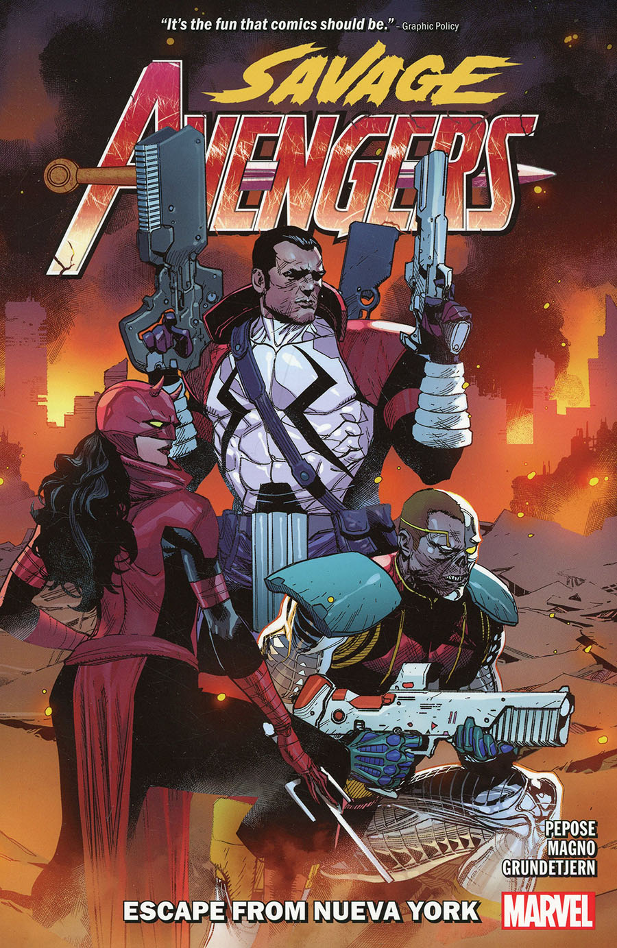 Savage Avengers (2022) Vol 2 Escape From Nueva York TP