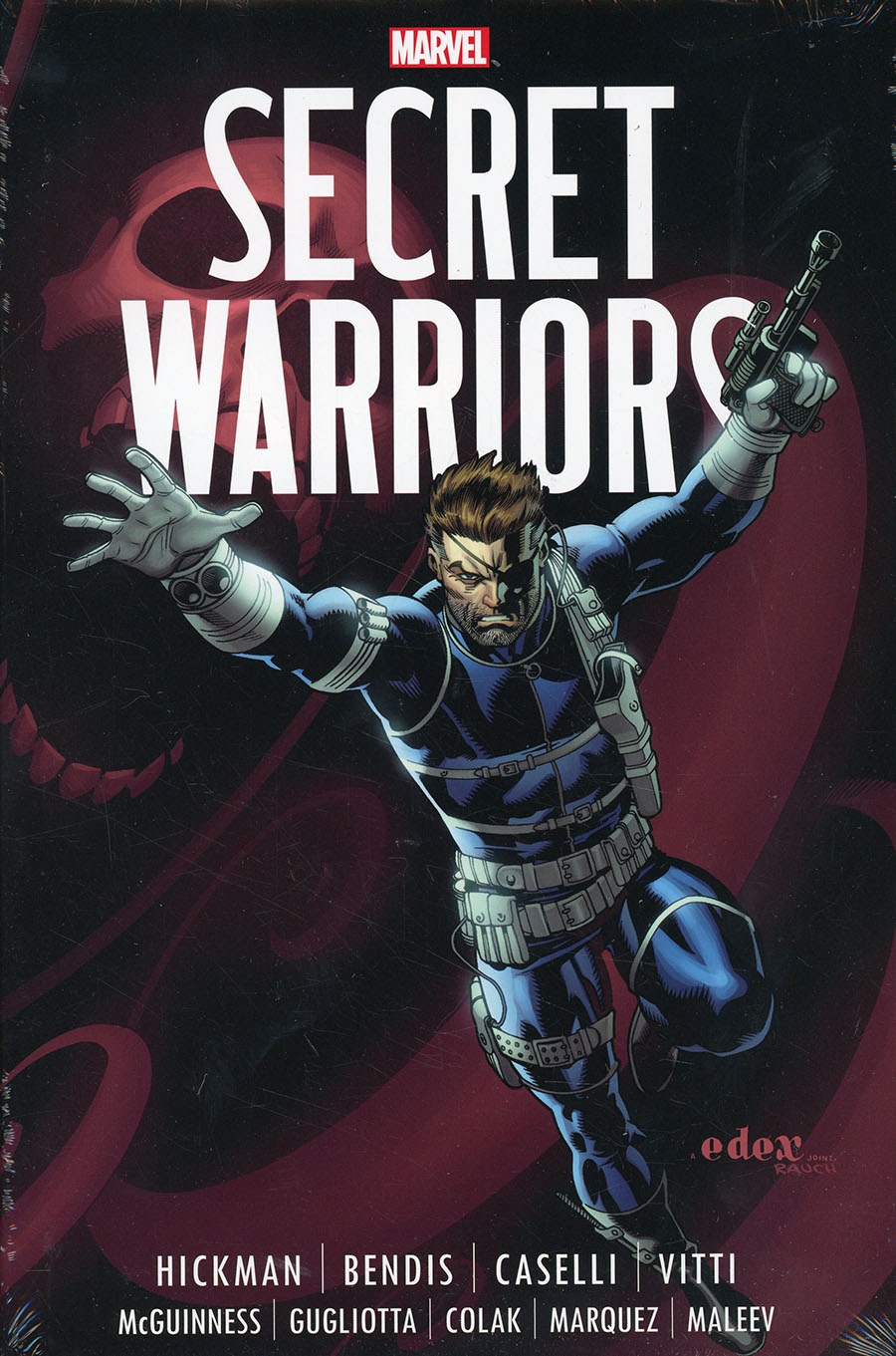 Secret Warriors Omnibus HC Direct Market Ed McGuinness Variant Cover New Printing