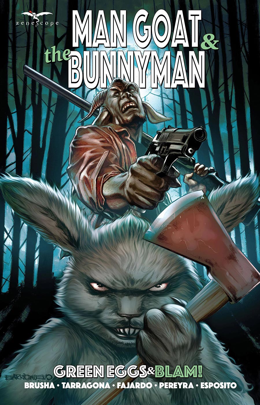 Man Goat And The Bunny Man Green Eggs And BLAM TP