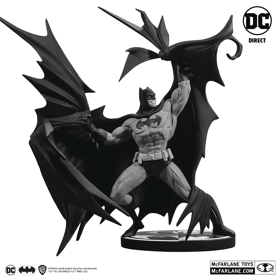 Batman Black & White Series Original Mini Statue By Denys Cowan