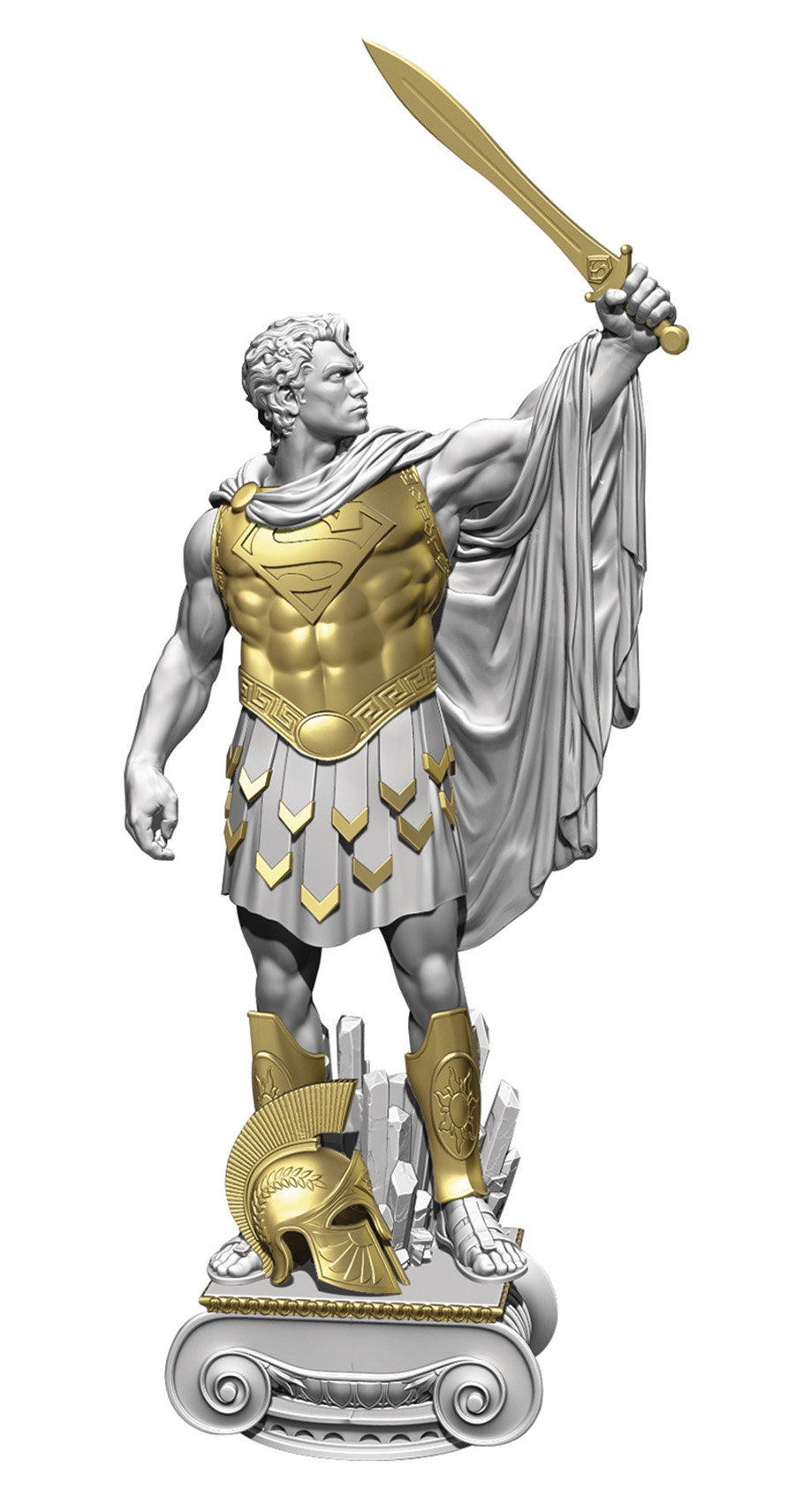 Superman Prince Of Krypton Statue