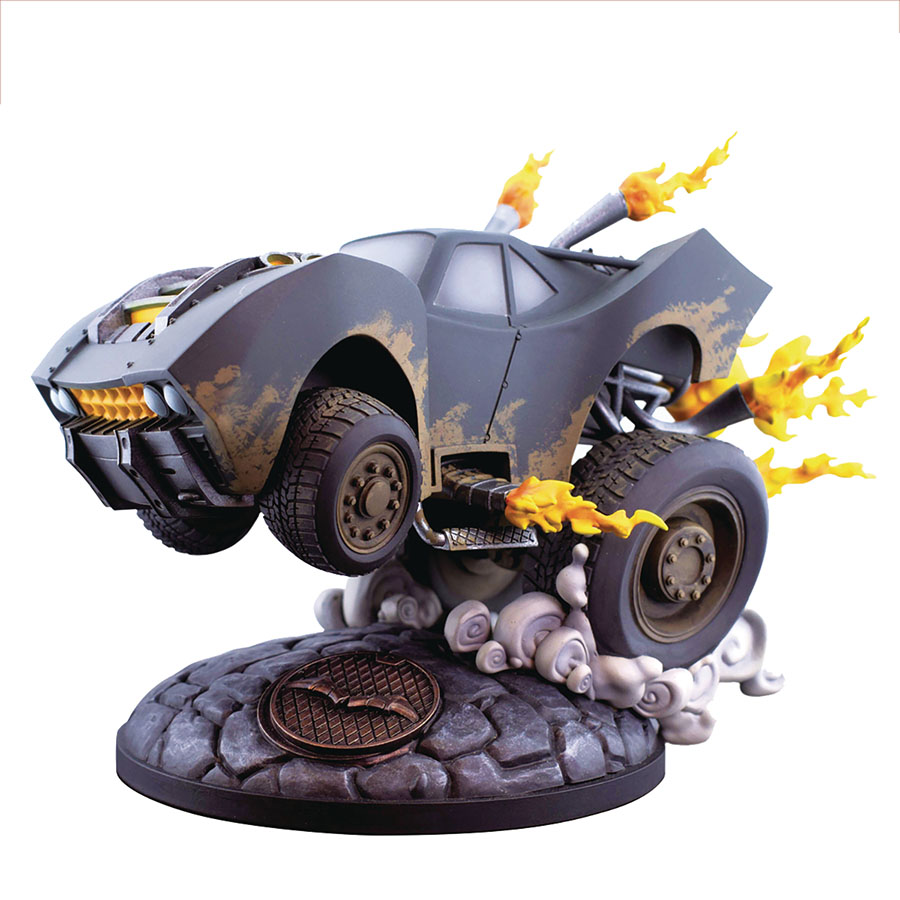 The Batman Designer Series Batmobile Statue