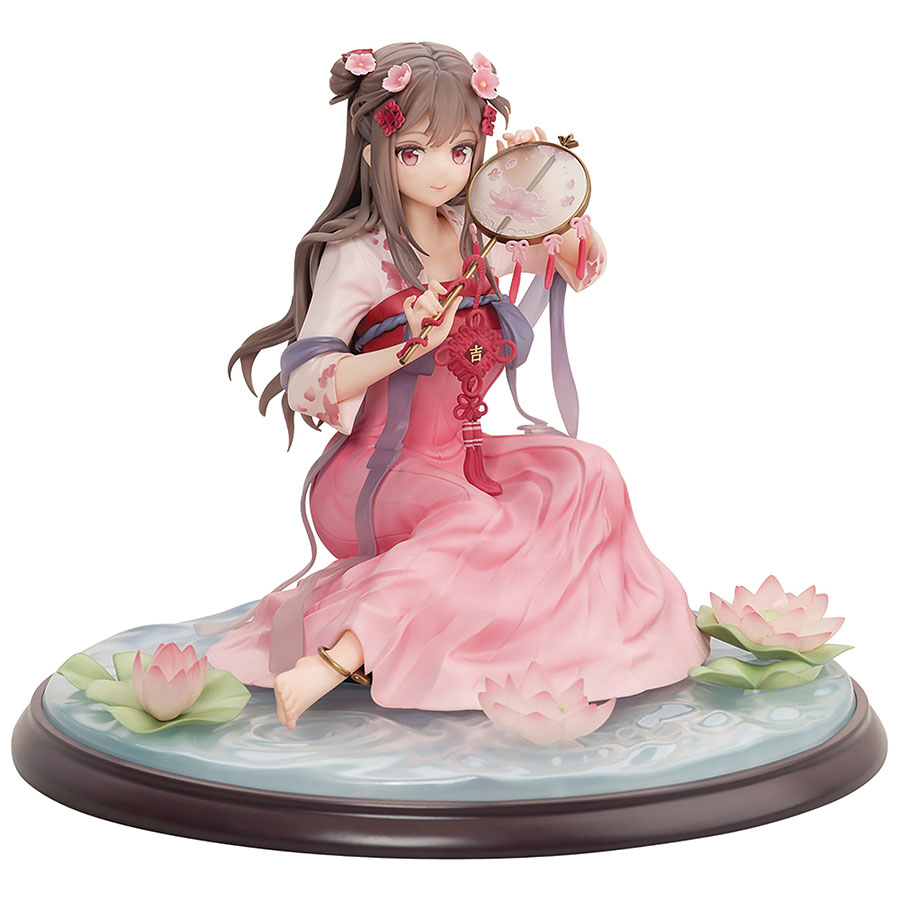 Hanfu Girls Lotus Reflection 1/7 Scale PVC Figure