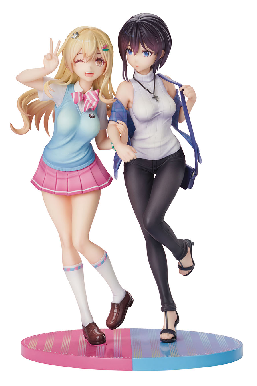 Oshirabu Waifus Over Husbandos Ren Furutachi & Akuru Hayahoshi 1/7 Scale PVC Figure Set
