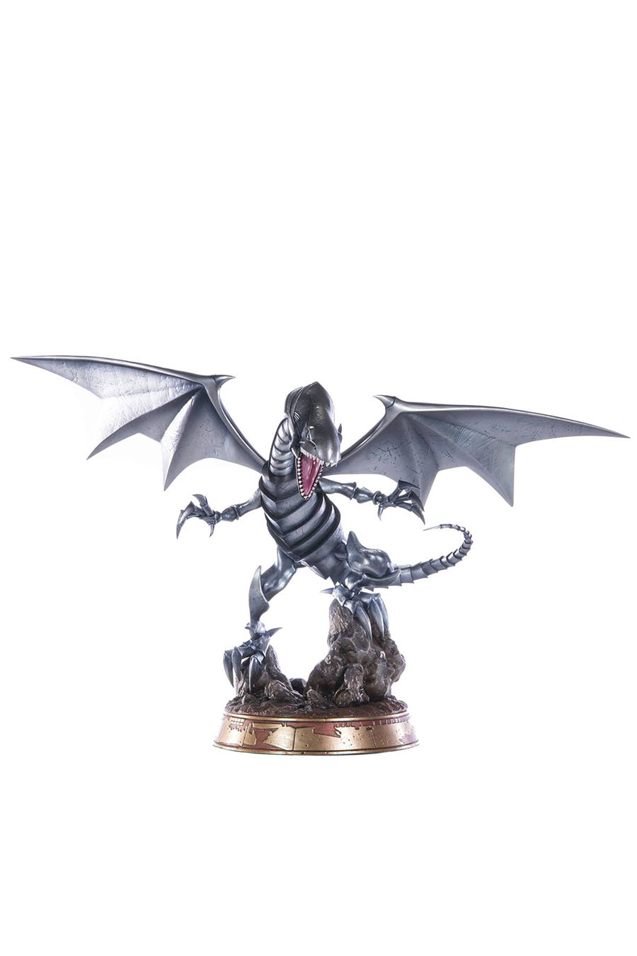 Yu-Gi-Oh Blue-Eyes White Dragon PVC Statue Silver Variant