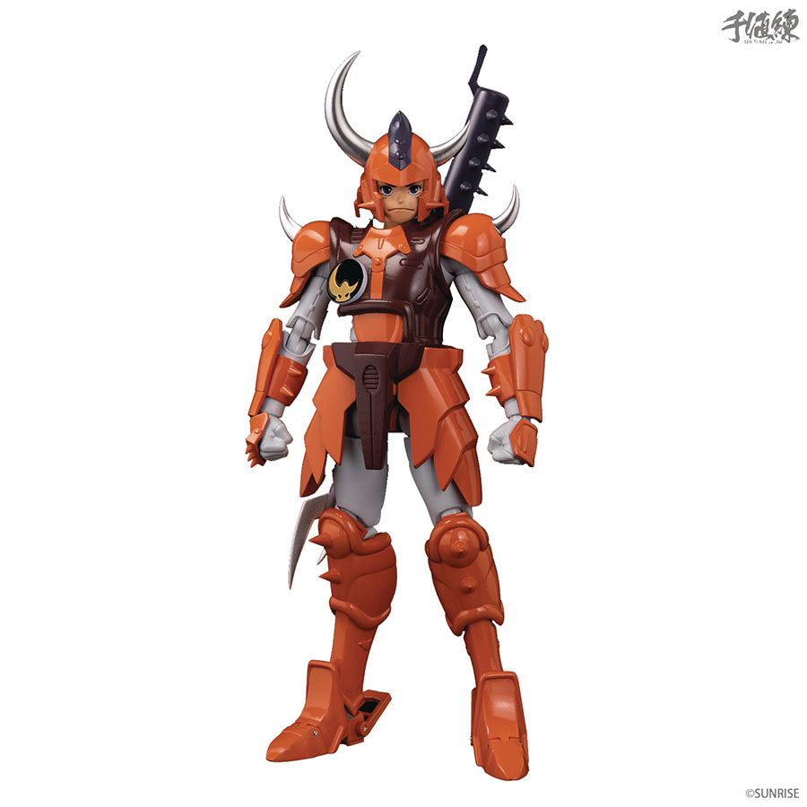 Chou-Dan-Kadou Ronin Warriors Kento Of Hardrock Previews Exclusive Action Figure