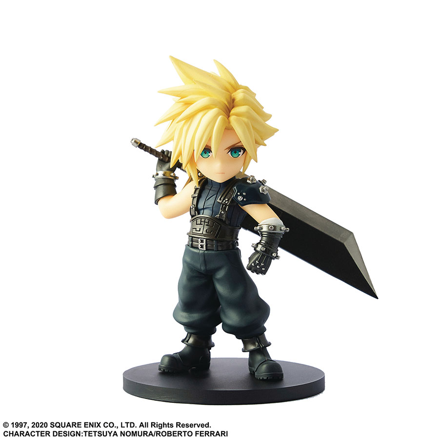 Final Fantasy VII Remake Adorable Arts Figure - Cloud Strife - RESOLICITED