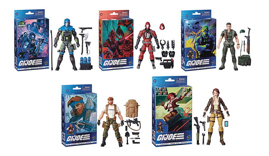 GI Joe Classified Series 6-Inch Action Figure Assortment Case 202301