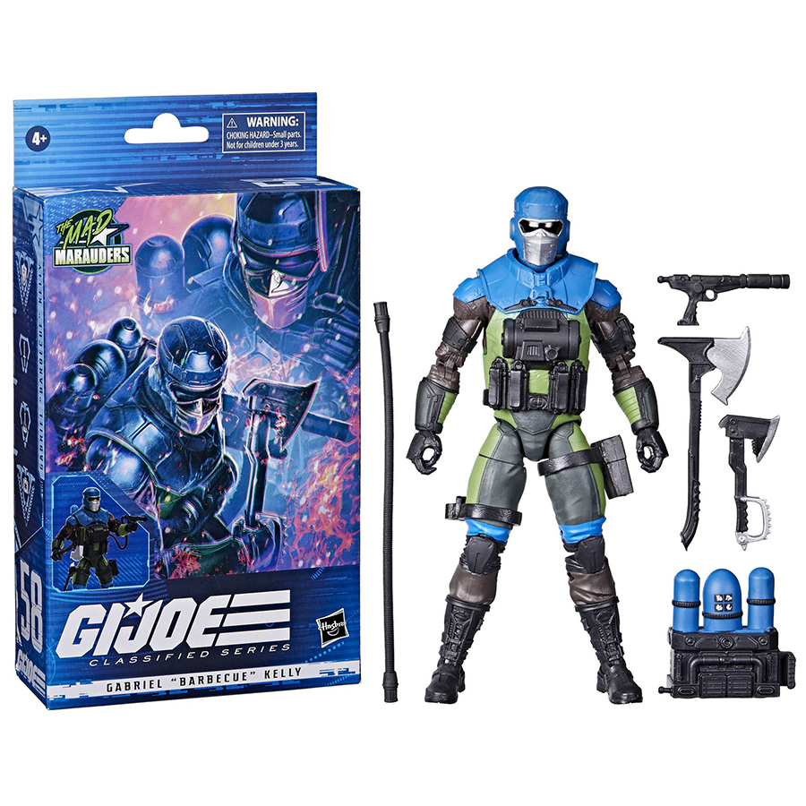 GI Joe Classified Series Barbecue 6-Inch Action Figure