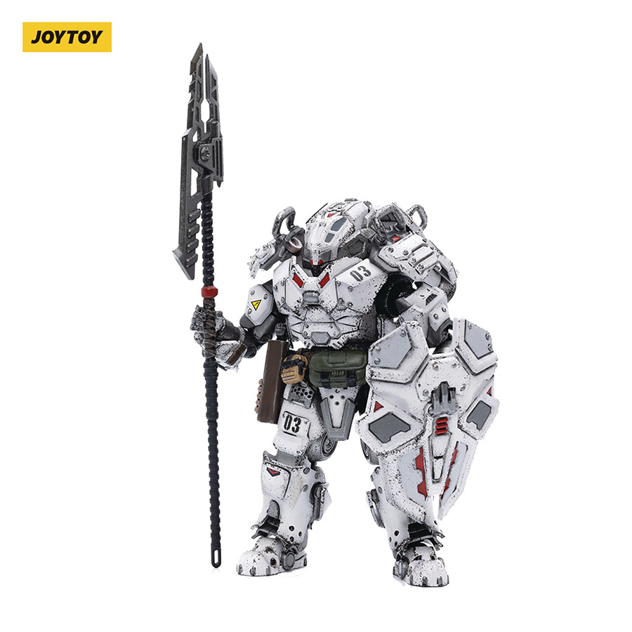 Joytoy 9th Army White Iron Cavalry Firepower Man 1/18 Scale Action Figure
