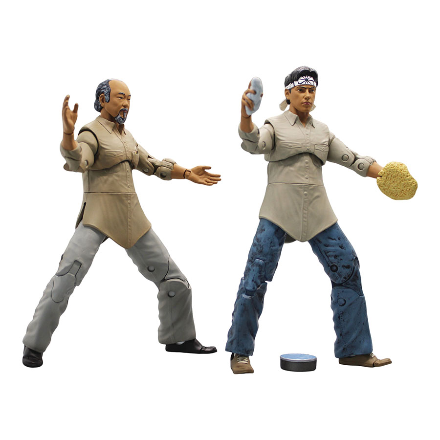 Karate Kid Miyagi-Do 6-Inch 2-Pack Action Figure Set