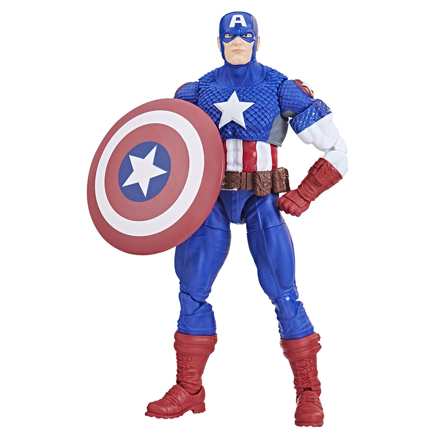 Marvel Legends Puff Adder Series Ultimate Captain America 6-Inch Action Figure Case