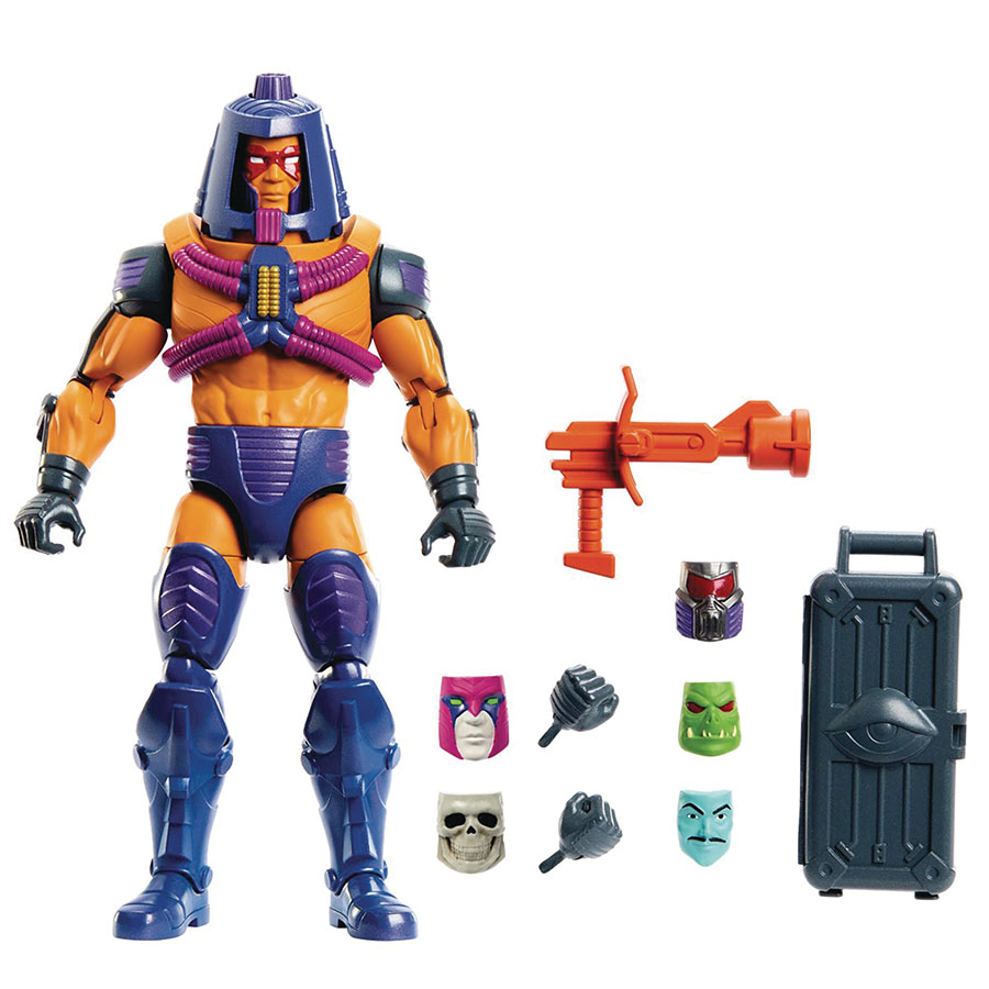 Masters Of The Universe Origins Man-E-Faces Action Figure Case