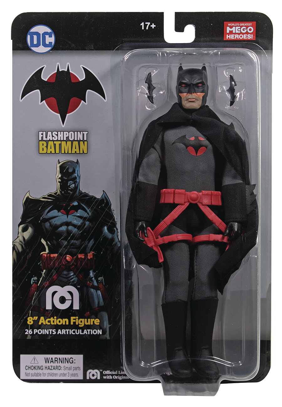 Mego DC Heroes Flashpoint Batman Previews Exclusive 8-Inch Action Figure