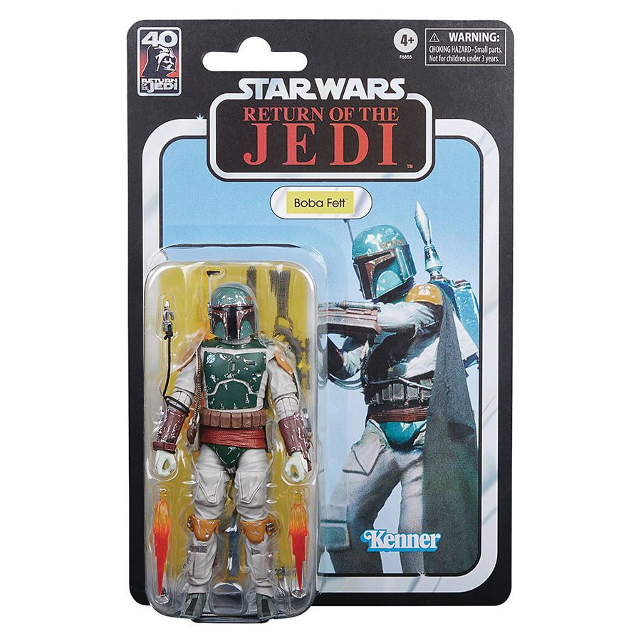 Star Wars Black Series Return Of The Jedi 40th Anniversary Boba Fett Deluxe 6-Inch Action Figure