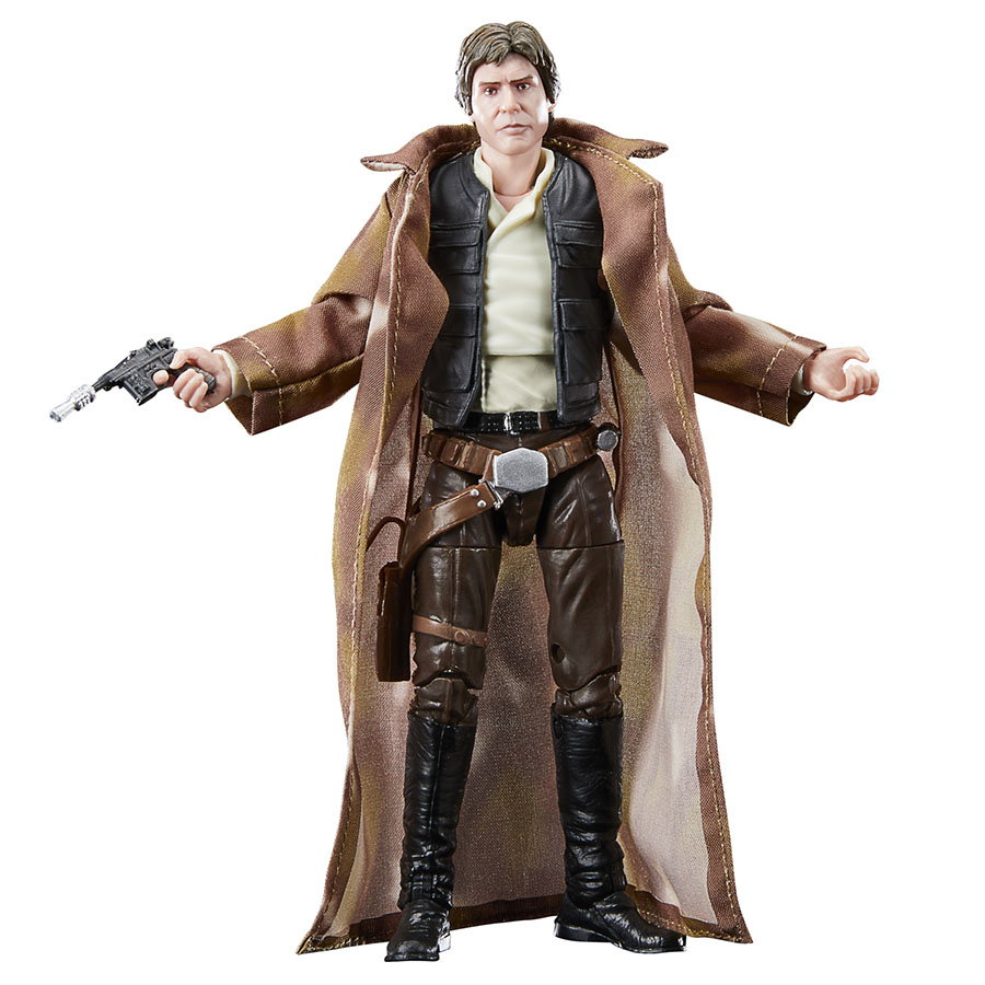 Star Wars Black Series Return Of The Jedi 40th Anniversary Endor Han Solo 6-Inch Action Figure Case
