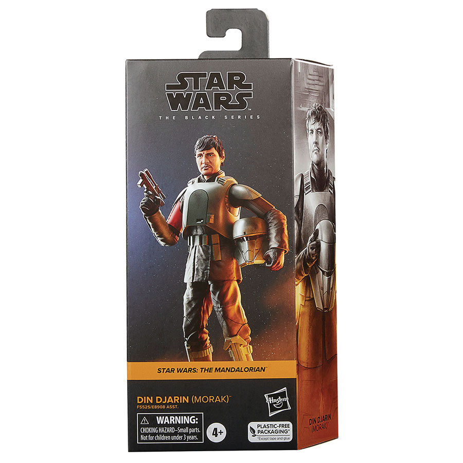 Star Wars Black Series The Mandalorian Din Djarin Morak 6-Inch Action Figure Case