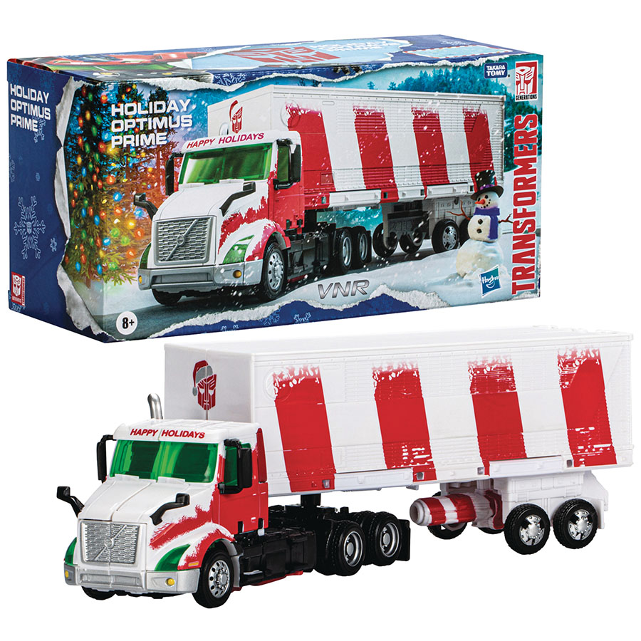 Transformers Generations Select Holiday Optimus Prime Action Figure Case