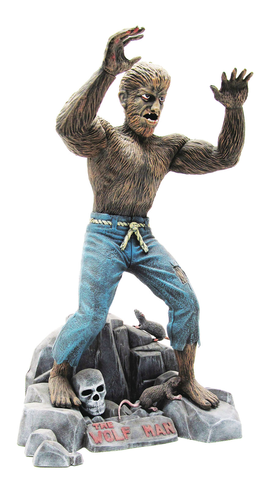 Wolfman Glow-In-The-Dark 1/8 Scale Model Kit