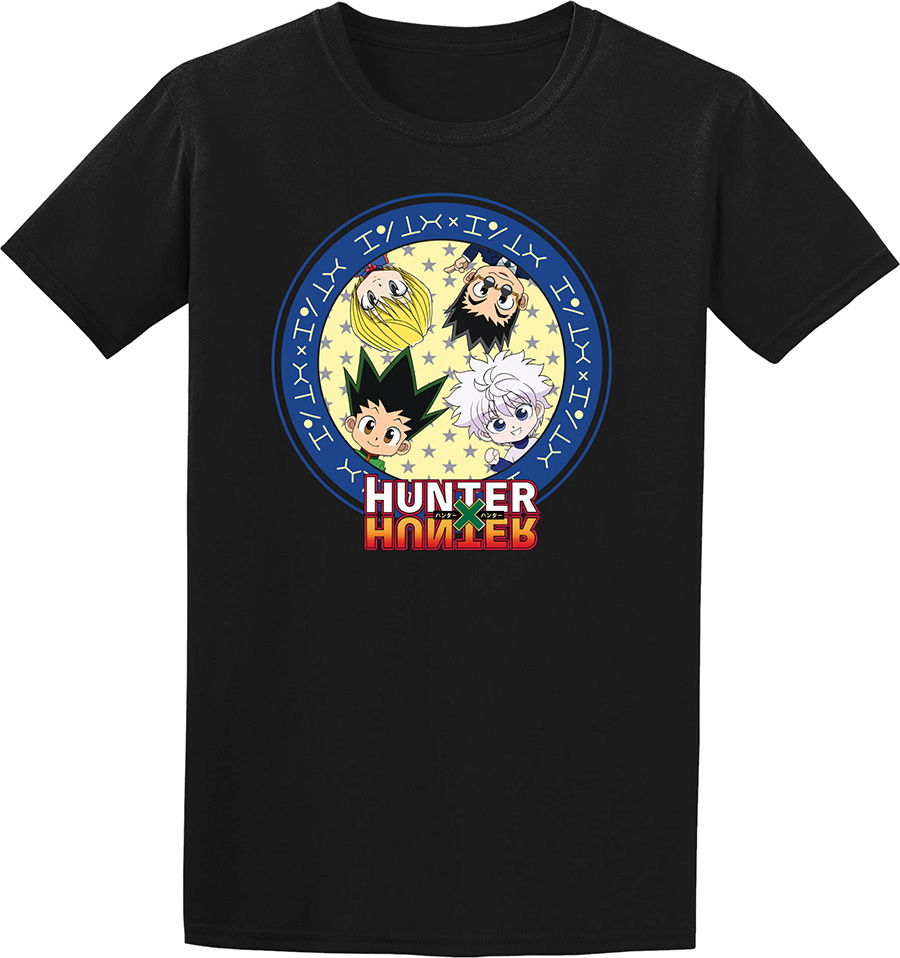 Hunter x Hunter SD Group Black T-Shirt Large
