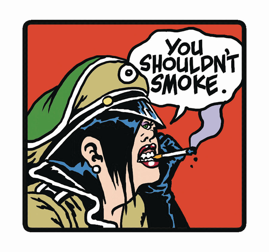 Fearless Dawn Soft Enamel 1.5-Inch Pin - Hela You Shouldnt Smoke