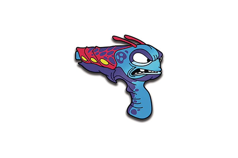 High On Life AR Enamel Pin - Angry Kenny