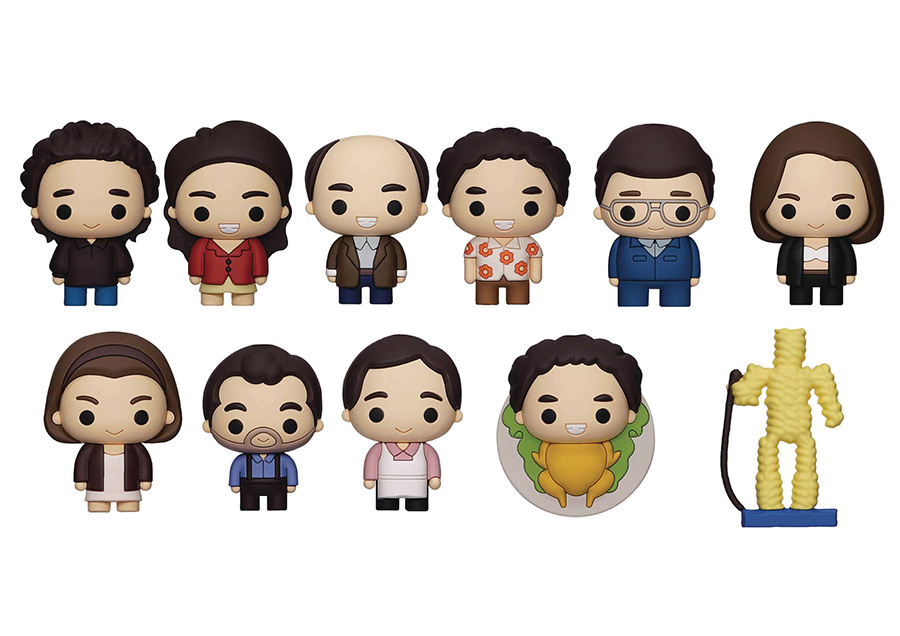 Seinfield 3D Foam Bag Clip Series 3 Blind Mystery Box