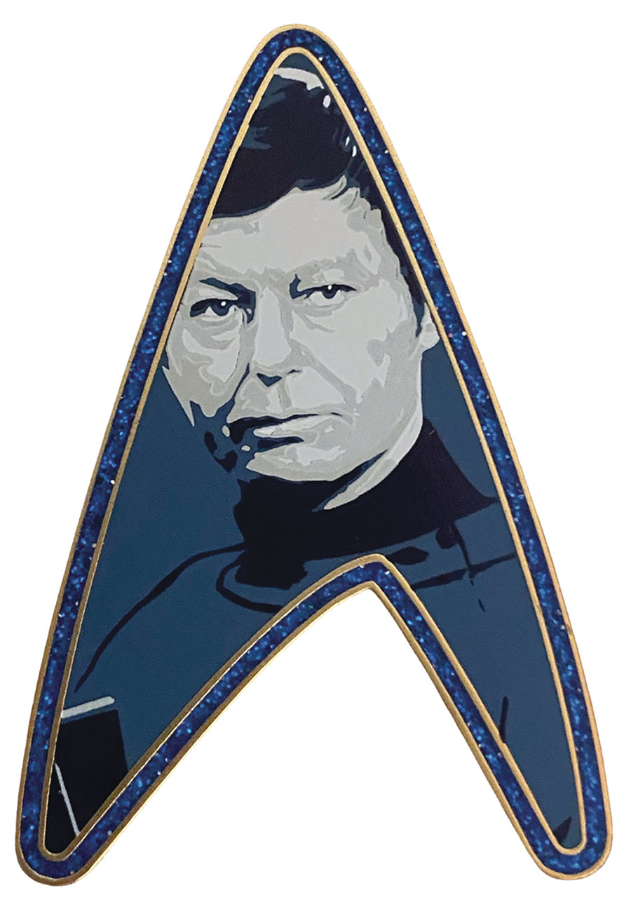 Star Trek The Original Series Delta Pin - Dr Bones McCoys Delta