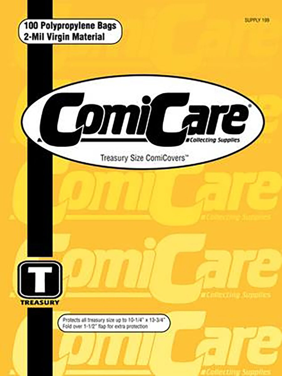 Comic Care Polyethylene Bag (Pack Of 100) - Treasury - RESOLICITED