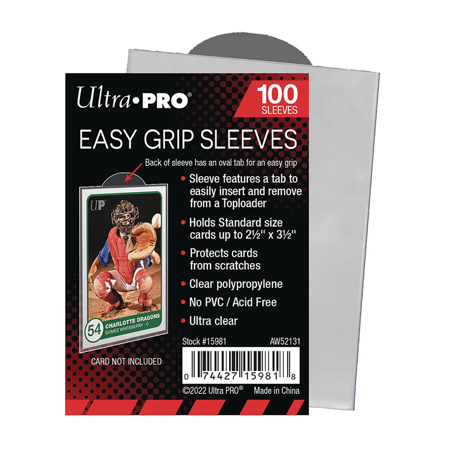 Easy Grip Sleeves 2.5-Inch x 3.5-Inch (100-Count)