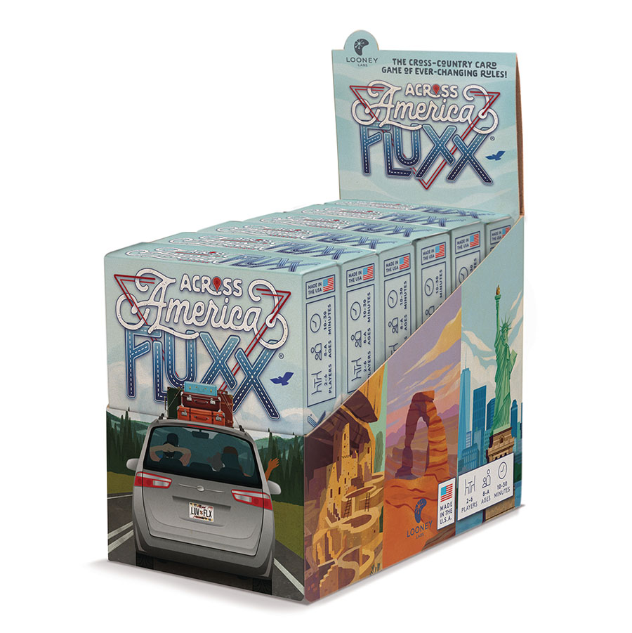 Across America Fluxx Display (6-Count)