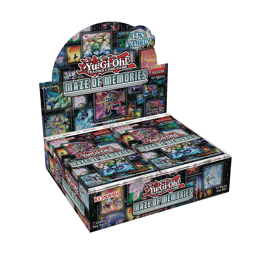 Yu-Gi-Oh Maze Of Memories Booster Display (24-Count)
