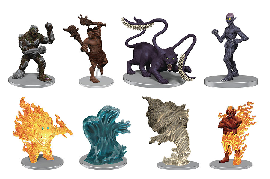 Dungeons & Dragons Classic Monsters Collection D-F Miniatures Set