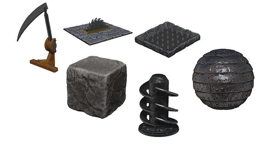 WizKids Dungeon Dressings Traps - Hidden Hazards