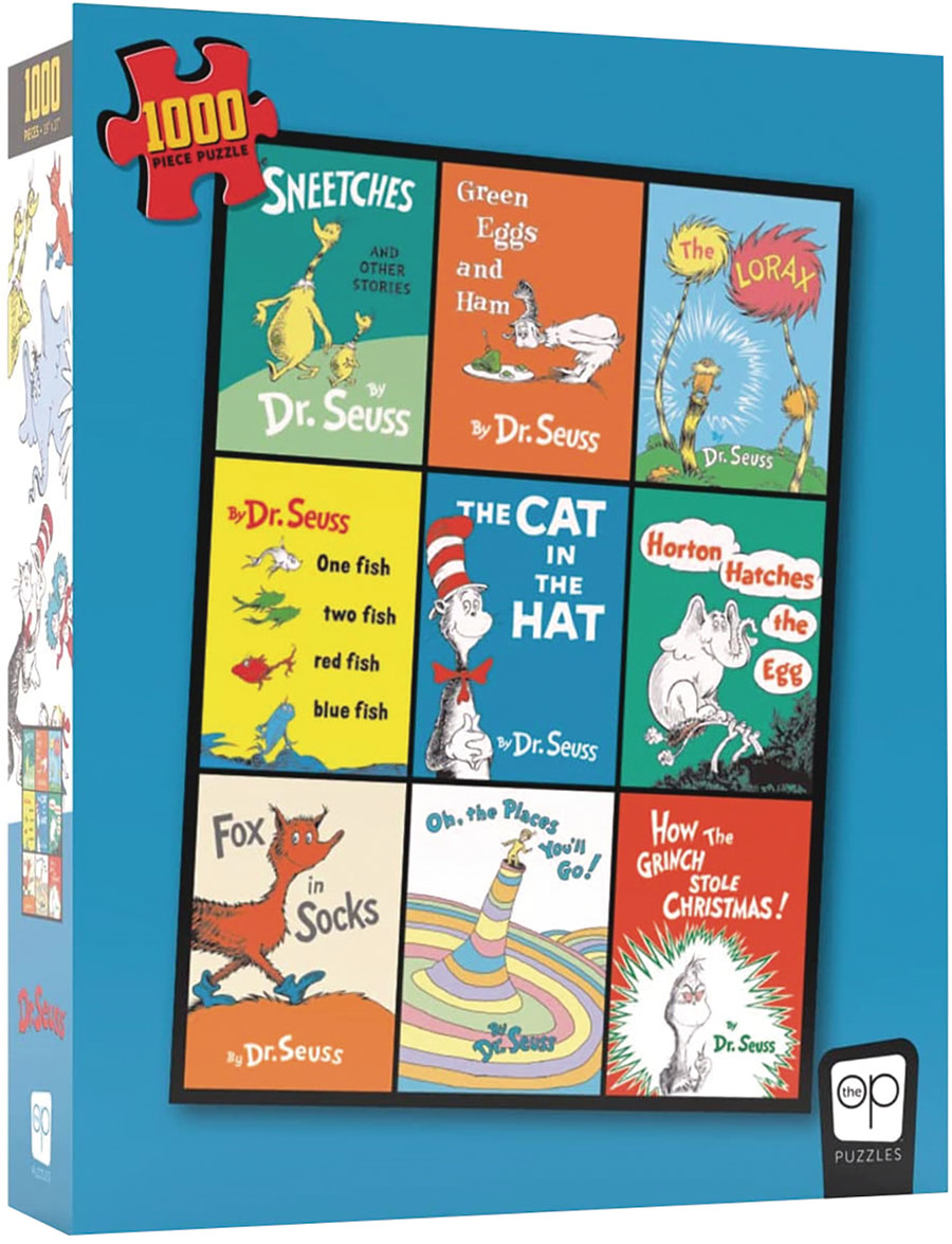 Dr Seuss Collection 1000-Piece Puzzle