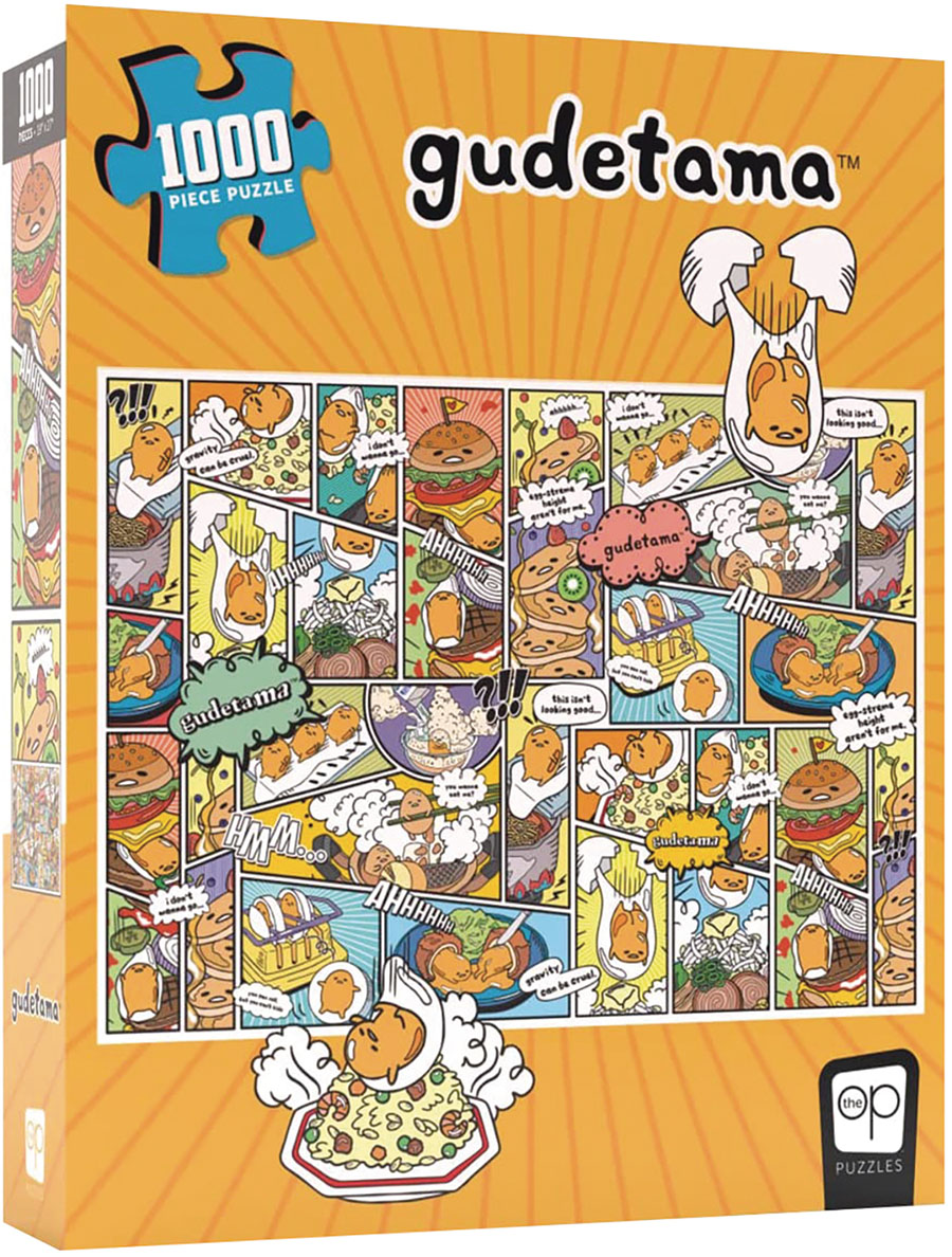 Gudetama Amazing Egg-Ventures 1000-Piece Puzzle