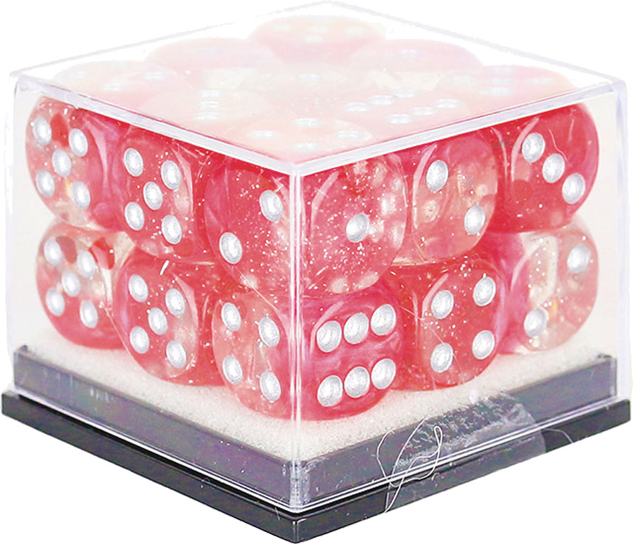 D6 12mm 18-Piece Dice Set - Hearts