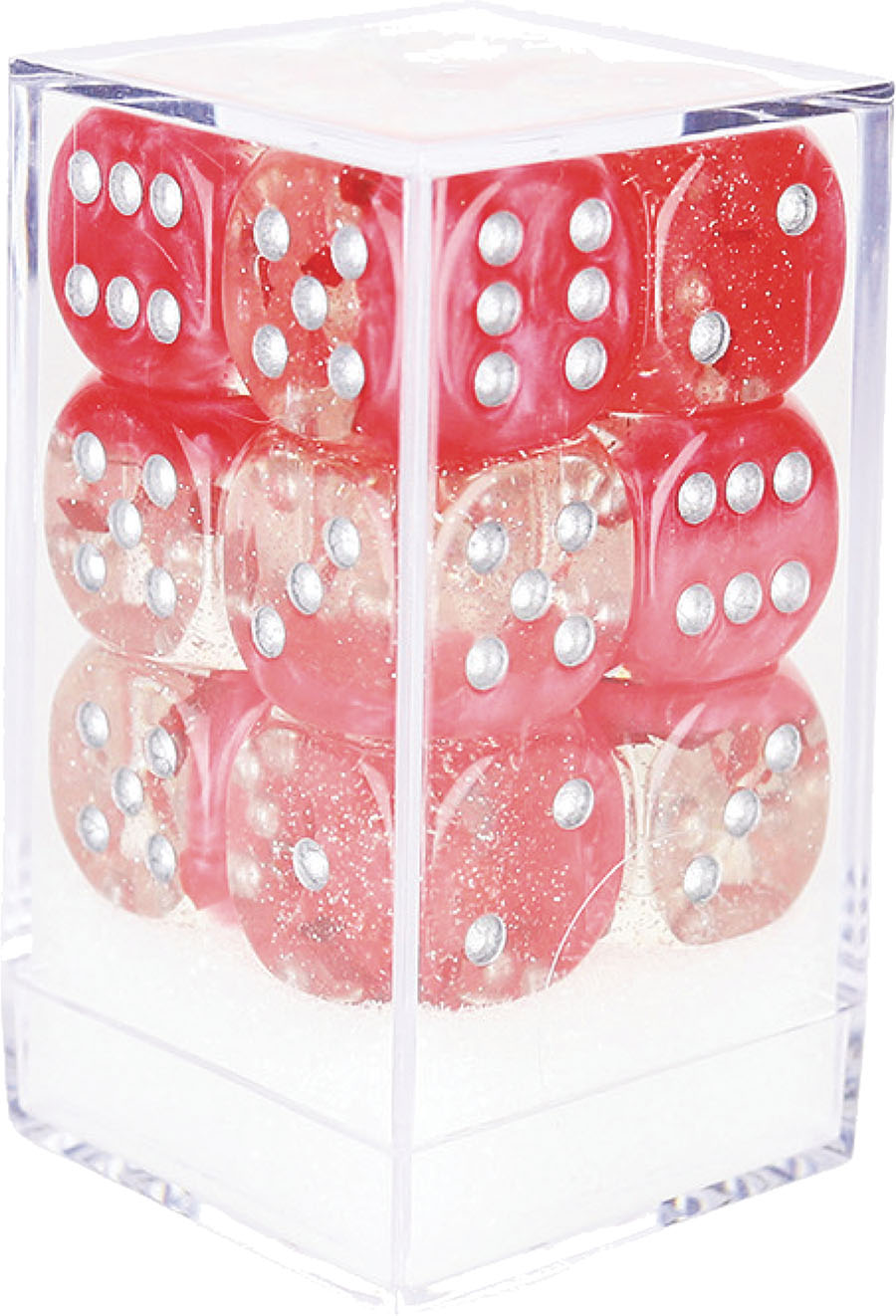 D6 16mm 12-Piece Dice Set - Diamonds