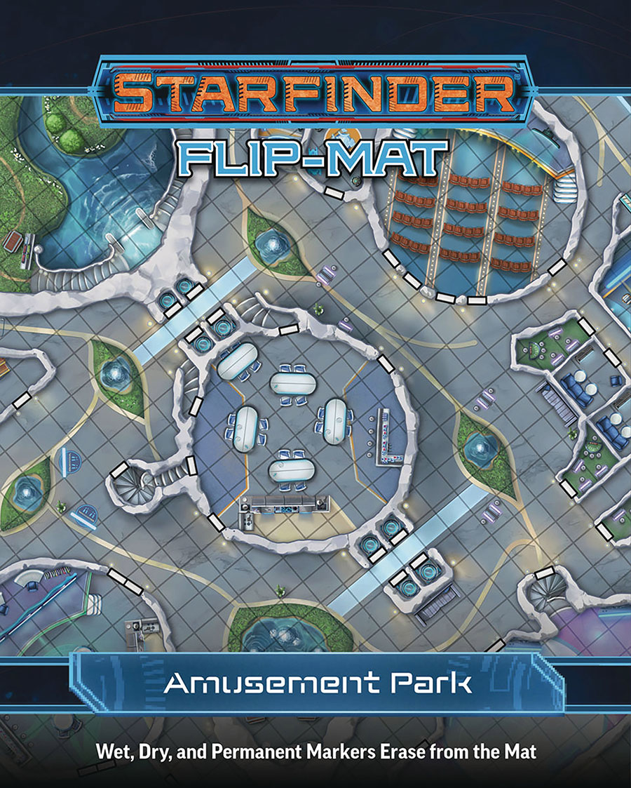 Starfinder RPG Flip-Mat Amusement Park