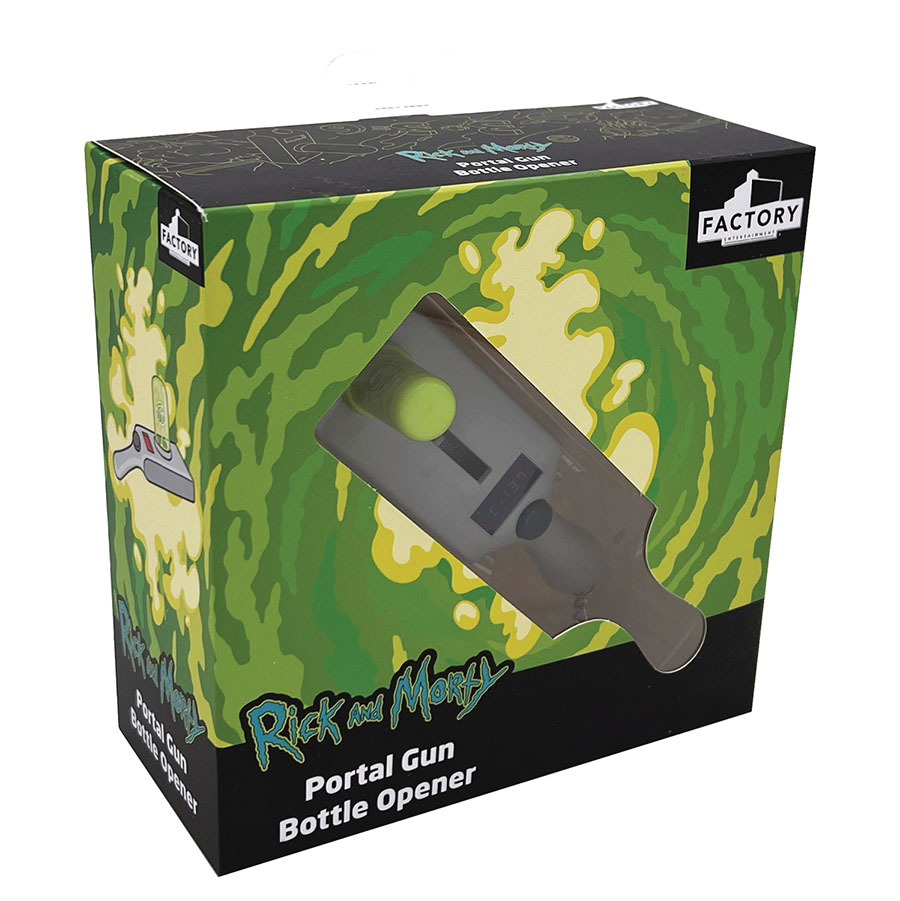 Rick And Morty Portal Gun Bottle Opener