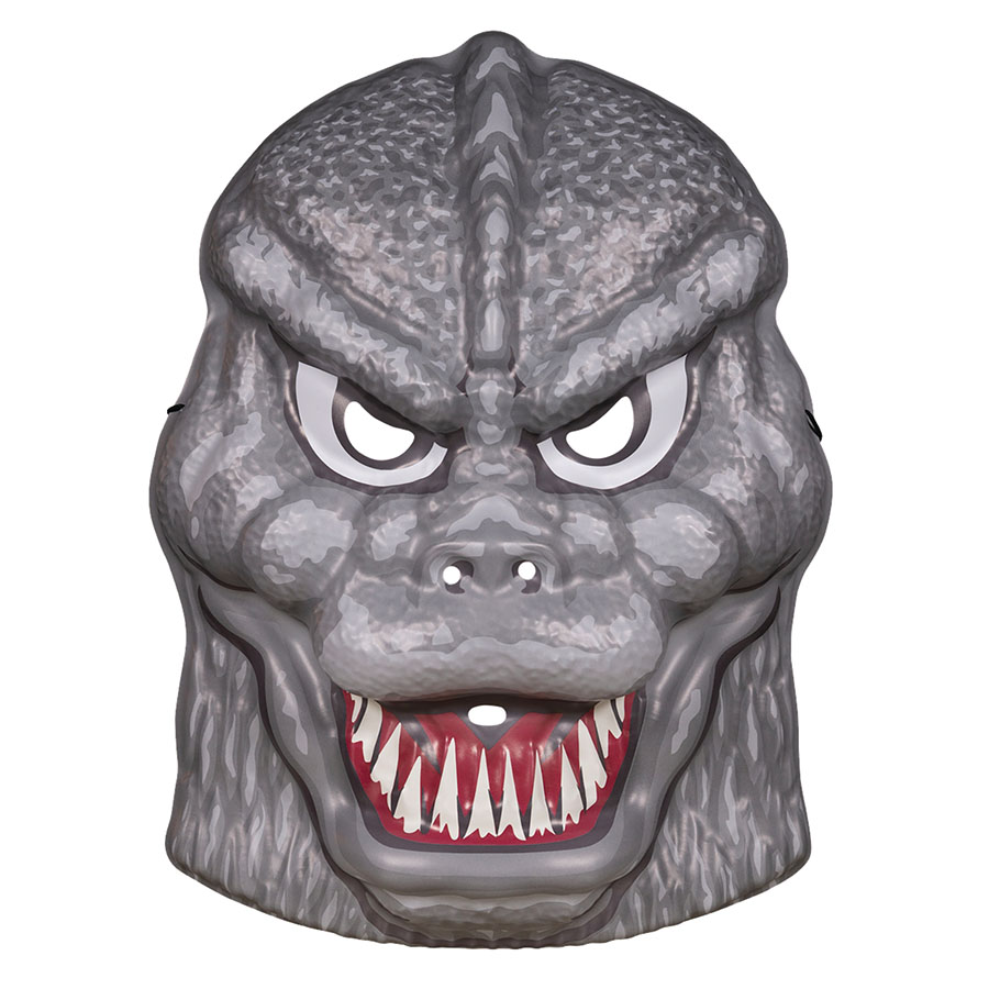 Toho Retro Halloween Mask Wave 1 - Godzilla Gray
