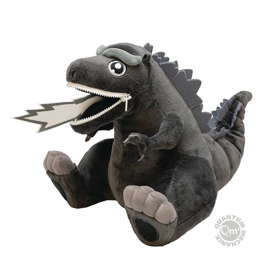 Godzilla Previews Exclusive Zippermouth Plush - Black & White