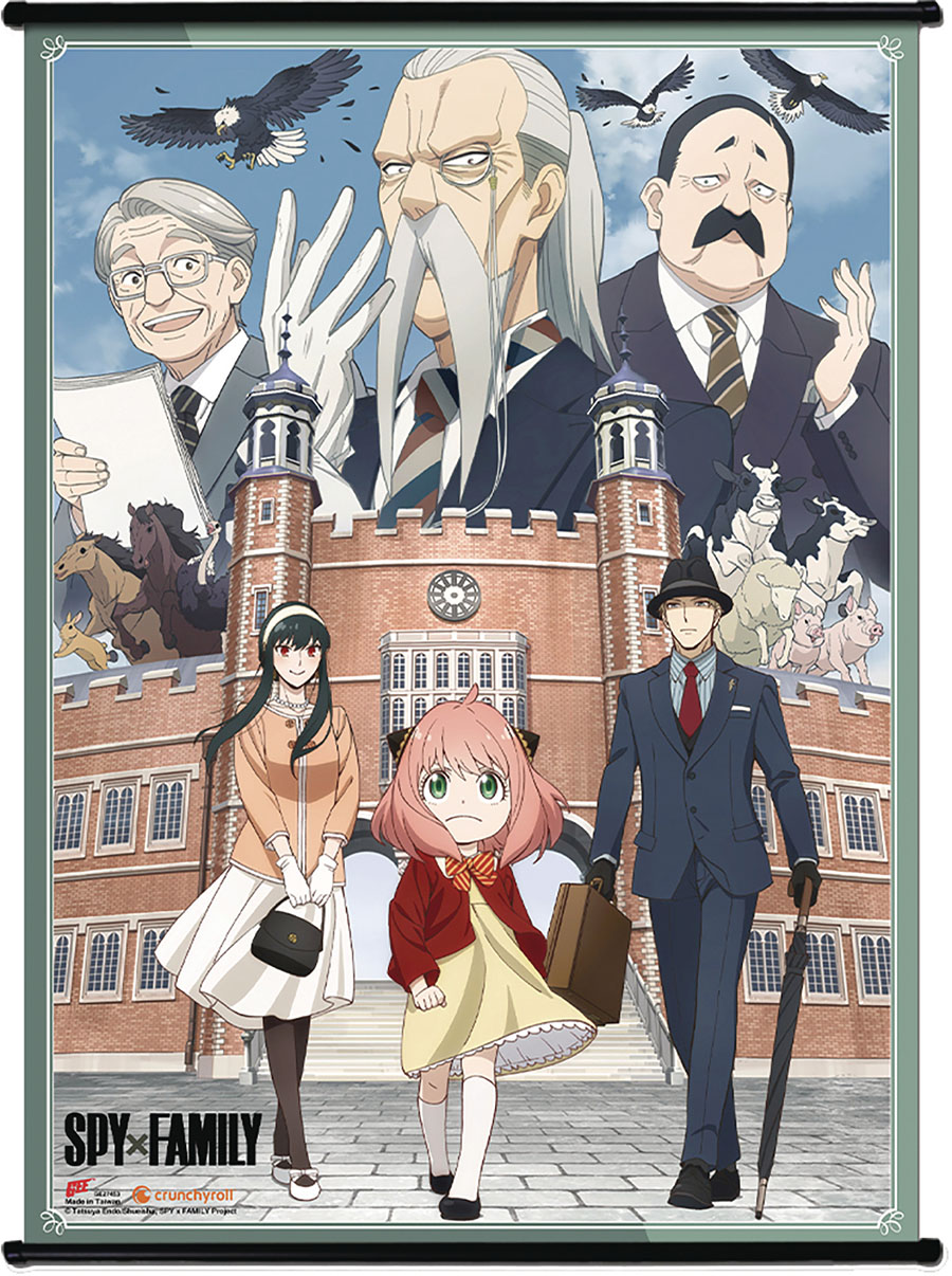 Spy x Family Wall Scroll - Big Group