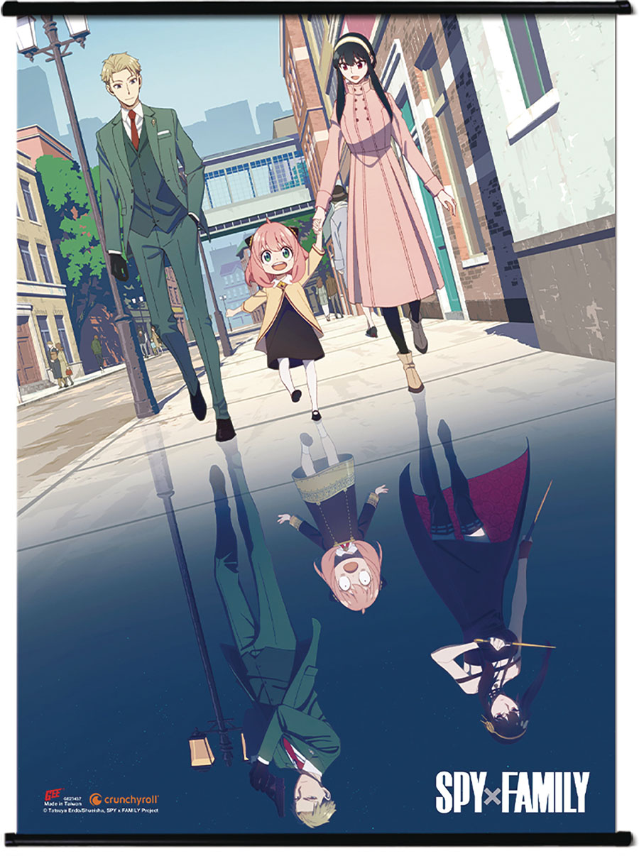 Spy x Family Wall Scroll - Day And Night
