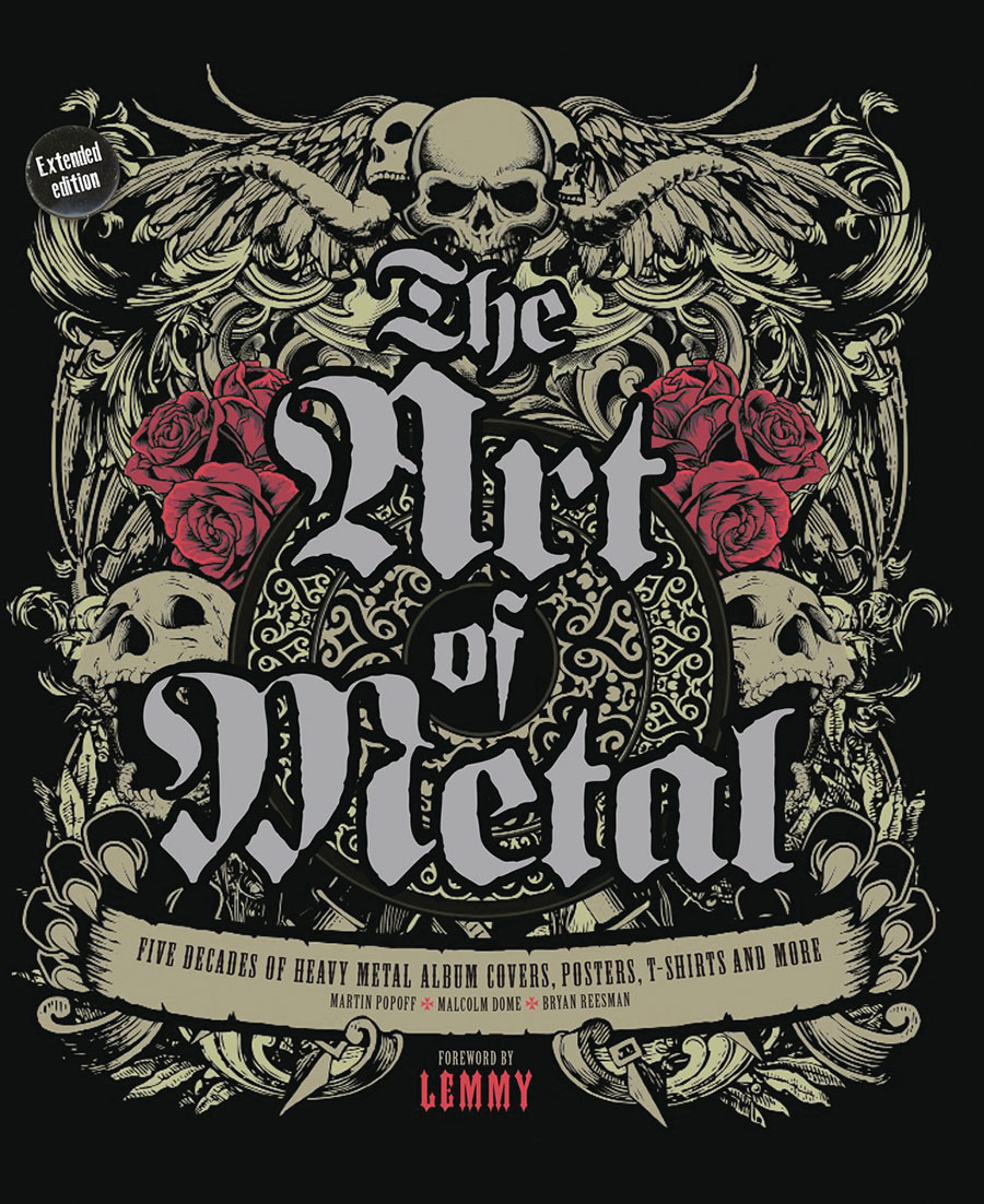 Art Of Metal Five Decades Of Heavy Metal Album Covers Posters And More HC