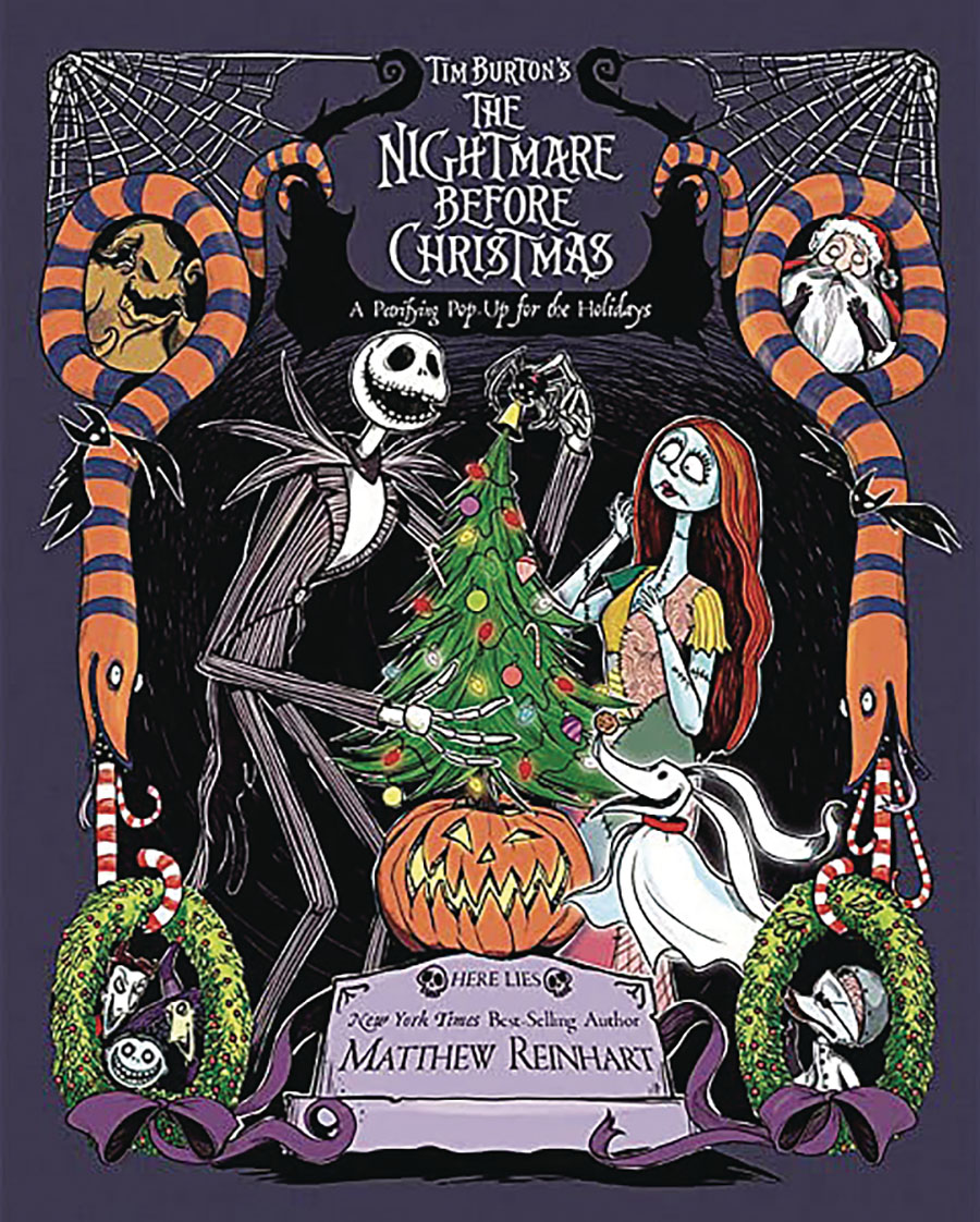 Nightmare Before Christmas Pop Jack Skellington Pop-Up Book HC