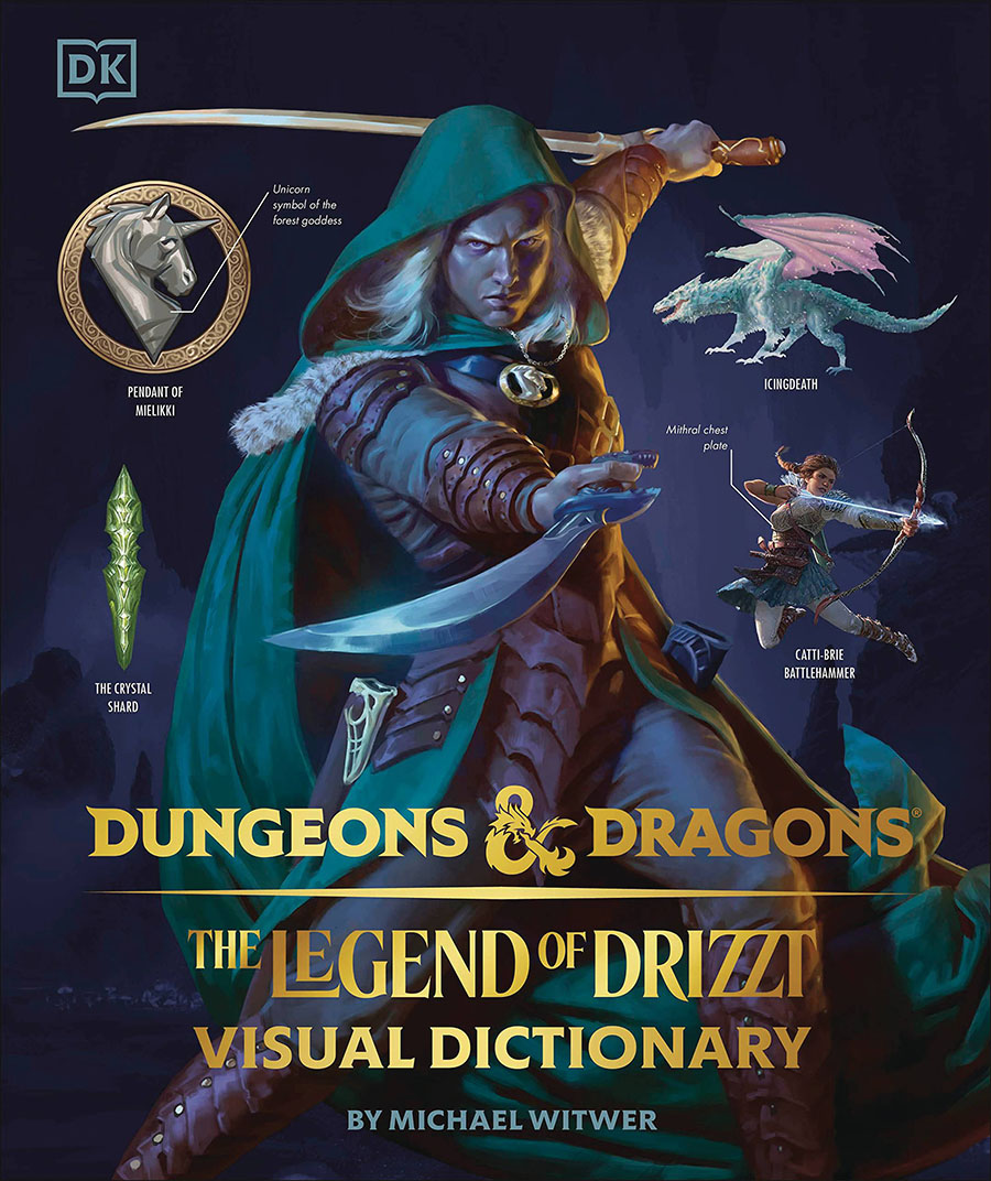 Dungeons And Dragons The Legend Of Drizzt Visual Dictionary HC