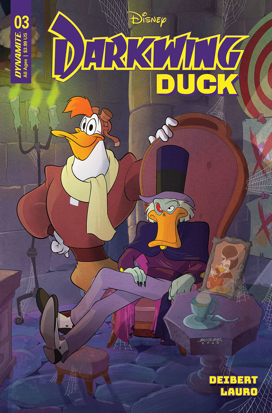 Darkwing Duck Vol 3 #3 Cover F Incentive Carlo Lauro Variant Cover