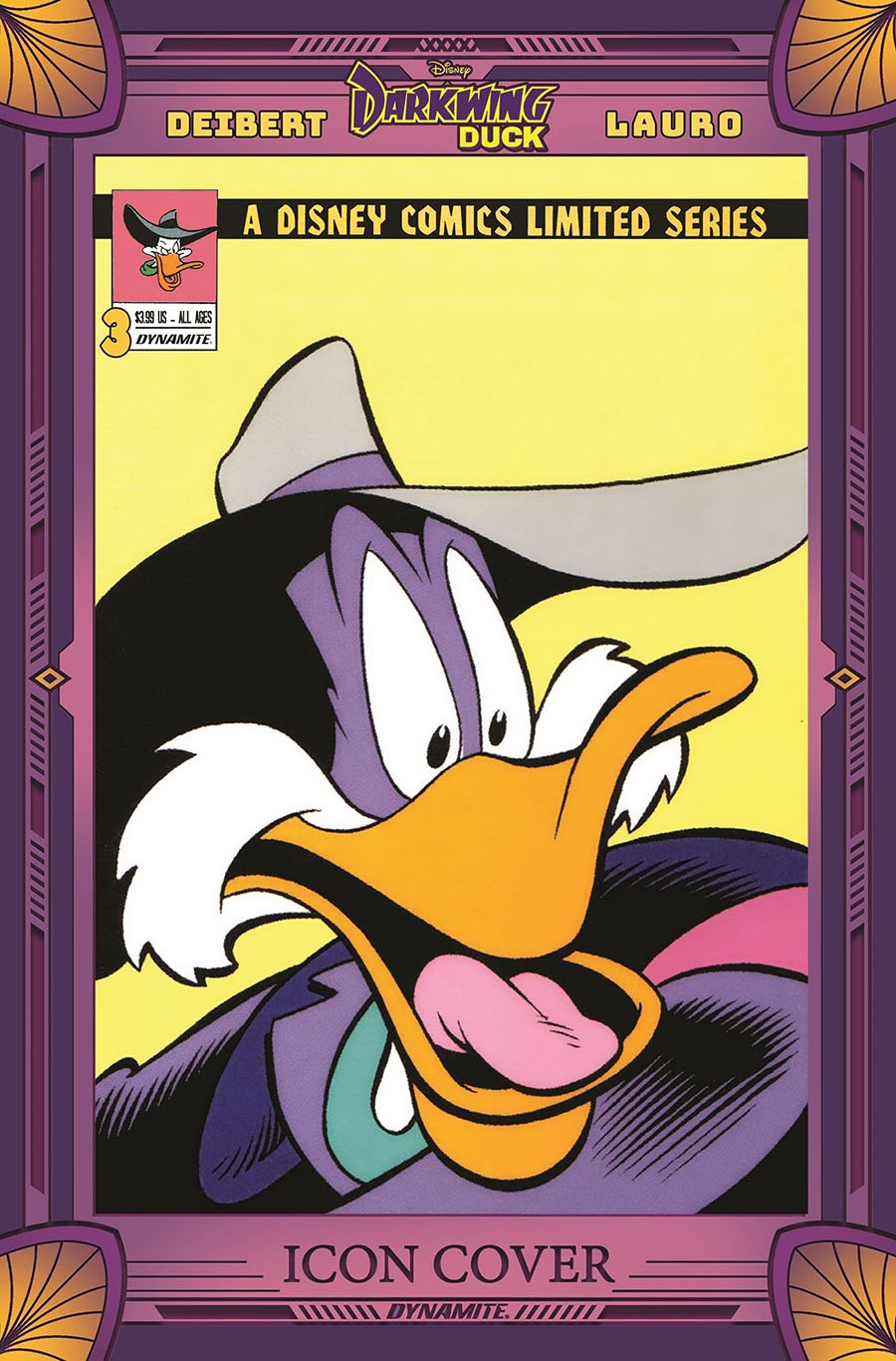 Darkwing Duck Vol 3 #3 Cover G Incentive John Blair Moore Modern Icon 1991 Variant Cover