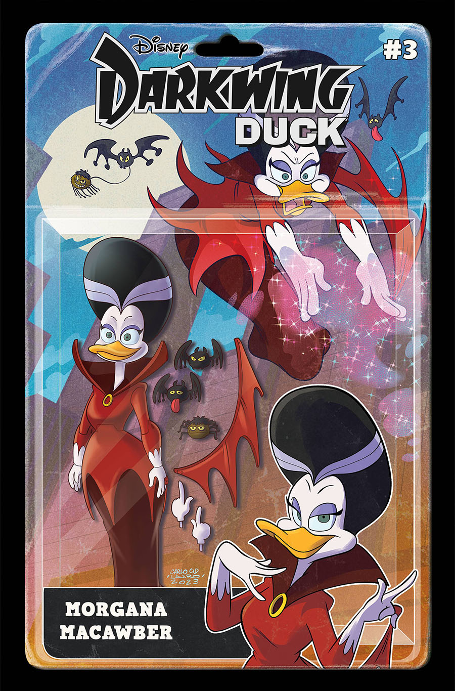 Darkwing Duck Vol 3 #3 Cover K Incentive Action Figure Variant Cover
